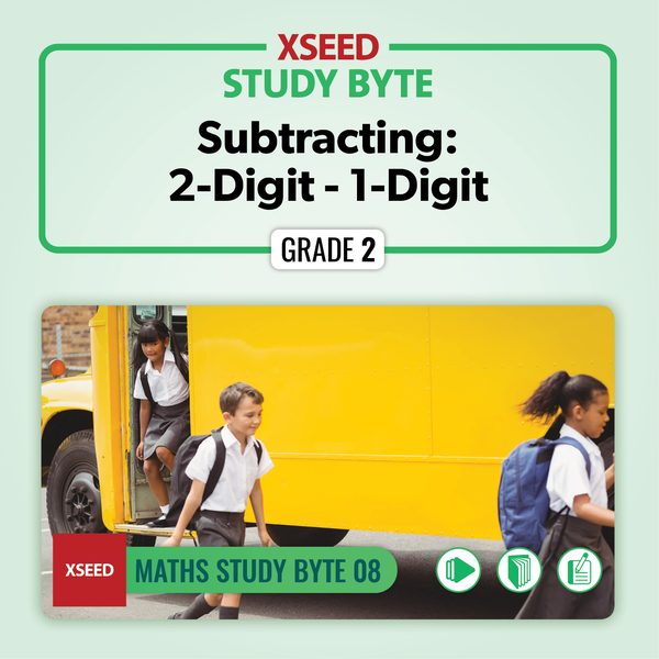 Subtracting: 2-Digit - 1-Digit [G2]