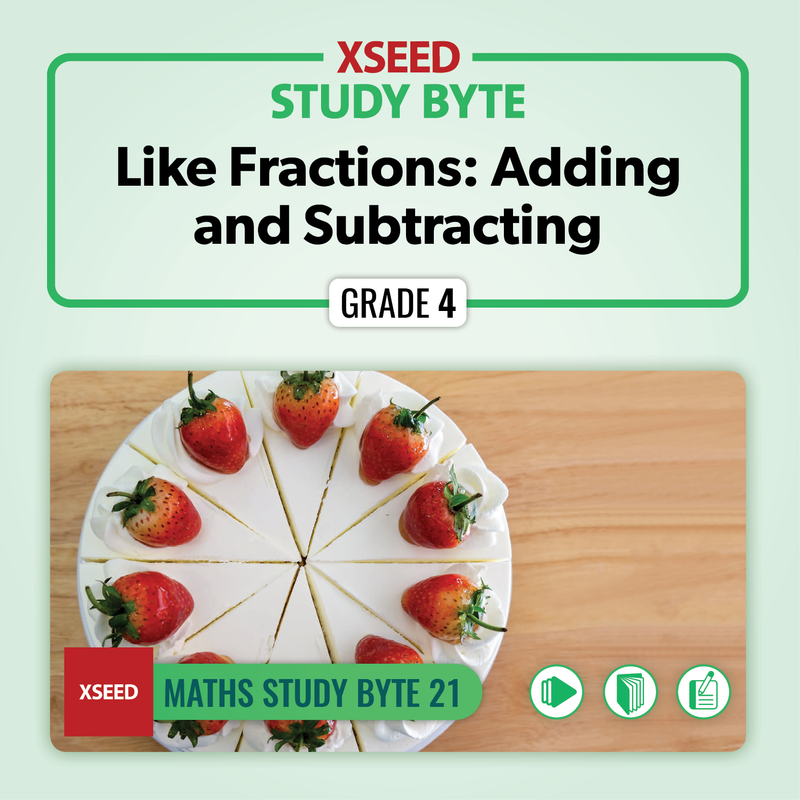 Like Fractions: Adding and Subtracting [G4]